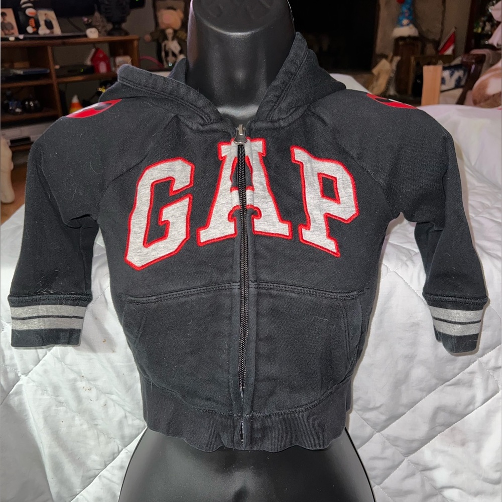 Gap Disney Mickey Ears Full Zip Hoodie